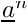 $ \vect{a}^n $