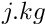 $ j . kg $