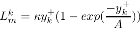 $ L_m^k = \kappa y_k^+(1 - exp(\dfrac{-y_k^+}{A})) $