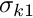 $\sigma_{k1}$