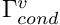 $ \Gamma^v_{cond}$