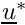 $\vect{u}^*$