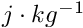 $j\cdot kg^{-1}$