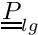 $\tens{P}_{lg}$