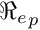 $ {\Re_e}_p $