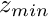 $ z_{min}$