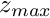 $ z_{max}$
