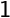 $\mathsf{1}$