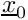$\vect{x}_0$