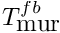 $T^{fb}_{\mbox{mur}} $