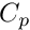 $ C_p $