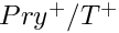 $ Pr y^+/T^+ $