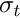 $ \sigma_t $