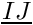 $ \vect{IJ}$