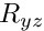 $ R_{yz} $