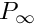 $P_{\infty}$