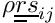 $ \rho \tens{r} \vect{s}_\ij$