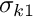 $\sigma_{k1}$