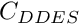 $ C_{DDES}$
