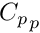 $ {C_p}_p $