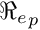$ {\Re_e}_p $