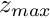 $ z_{max}$