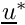 $\vect{u}^*$