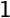 $\mathsf{1}$
