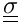 $\tens{\sigma}$