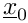 $ \vect{x}_0$
