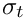$ \sigma_t $