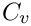 $ C_v $