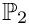 $\mathbb{P}_2$