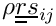 $ \rho \tens{r} \vect{s}_\ij$