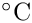 $\text{\degresC}$