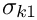 $\sigma_{k1}$