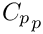 $ {C_p}_p $