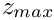 $ z_{max}$