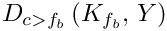$ D_{\ib} \left(K_\fib, \, \varia \right) $