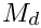 $M_{d}$